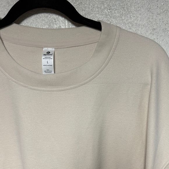 90 Degree By Reflex Cream Sweatshirt - Picture 4 of 7